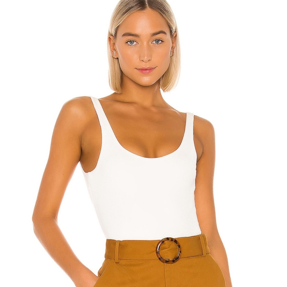 Lover and Friends Harlow Bodysuit in White
